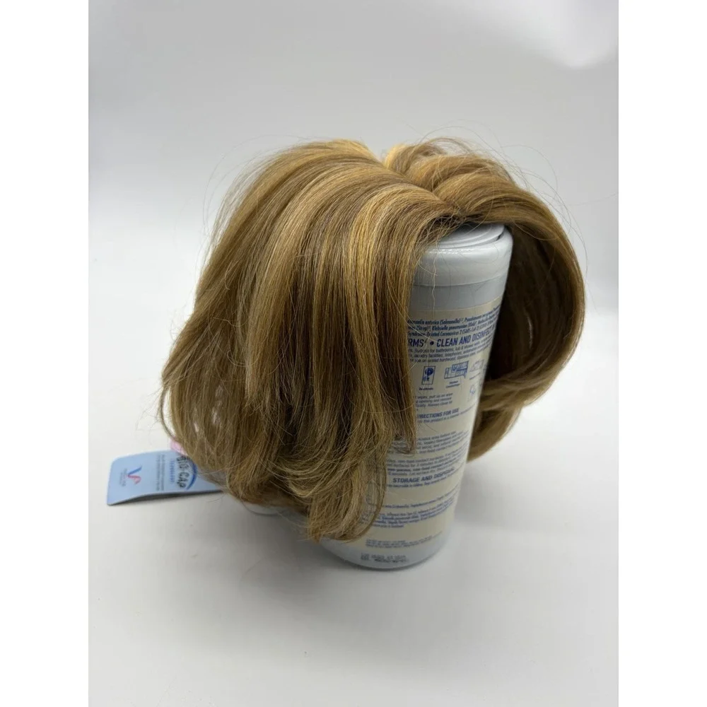 Short Vivica‎ A Fox Wig Layered Style Stretch Cap Blonde/ Carmel Gail